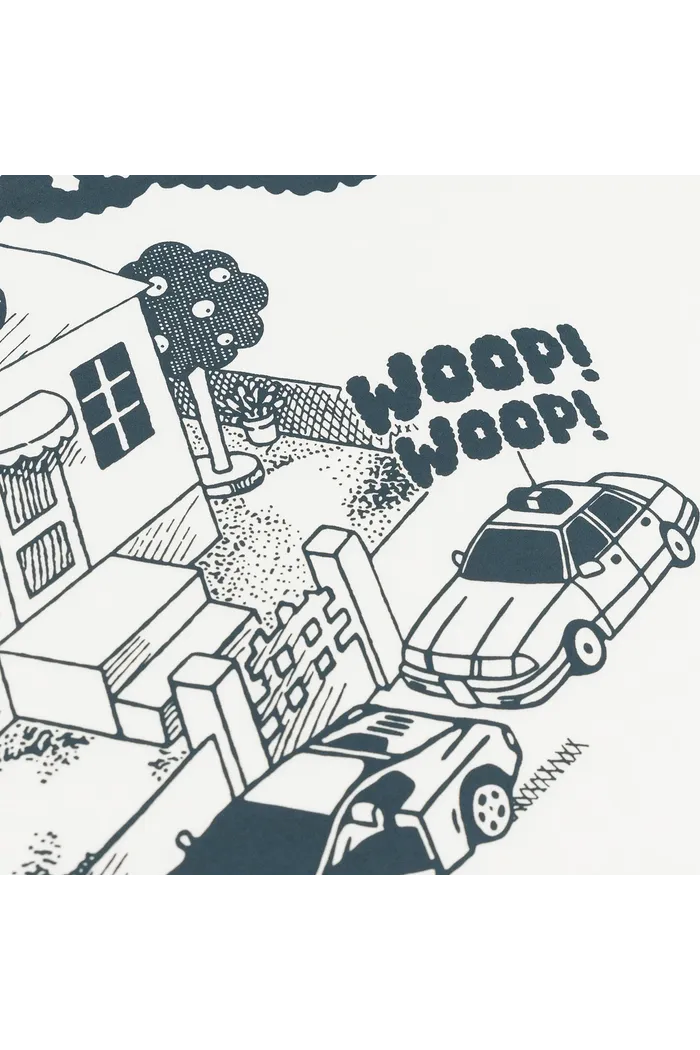 GETAWAY RLXD HW TEE ecru футболка