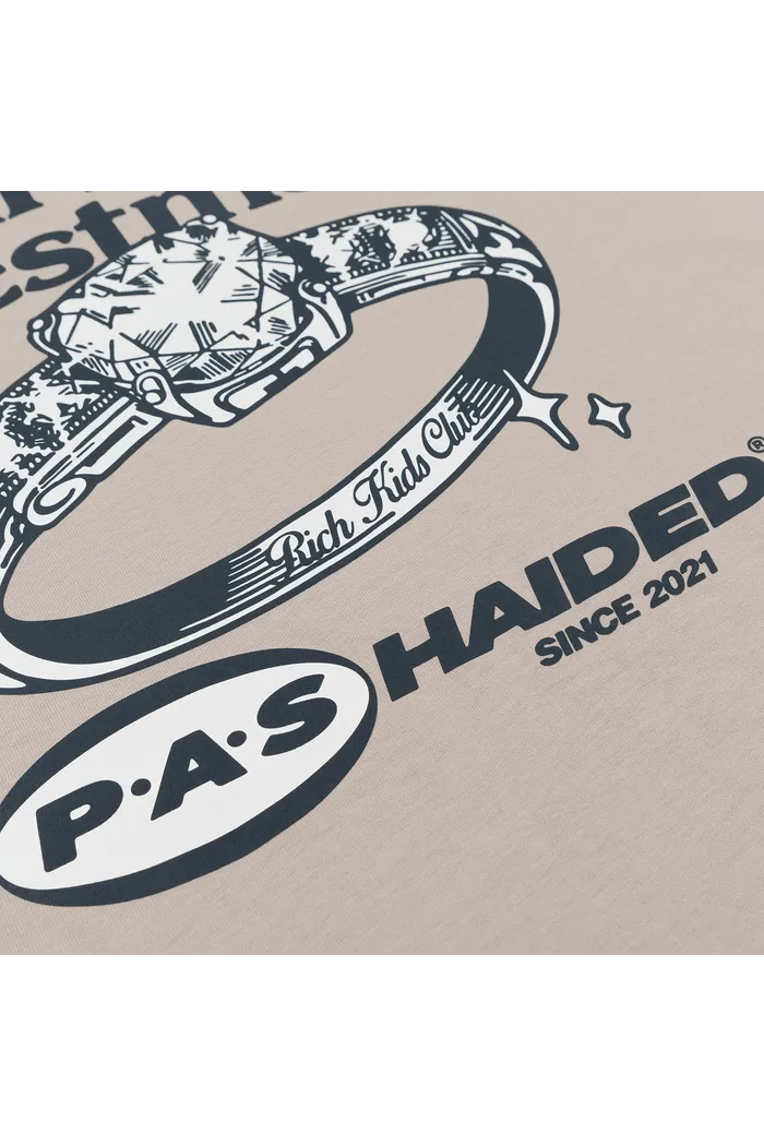 Футболка INVESTMENT RLXD HW TEE grey.beige