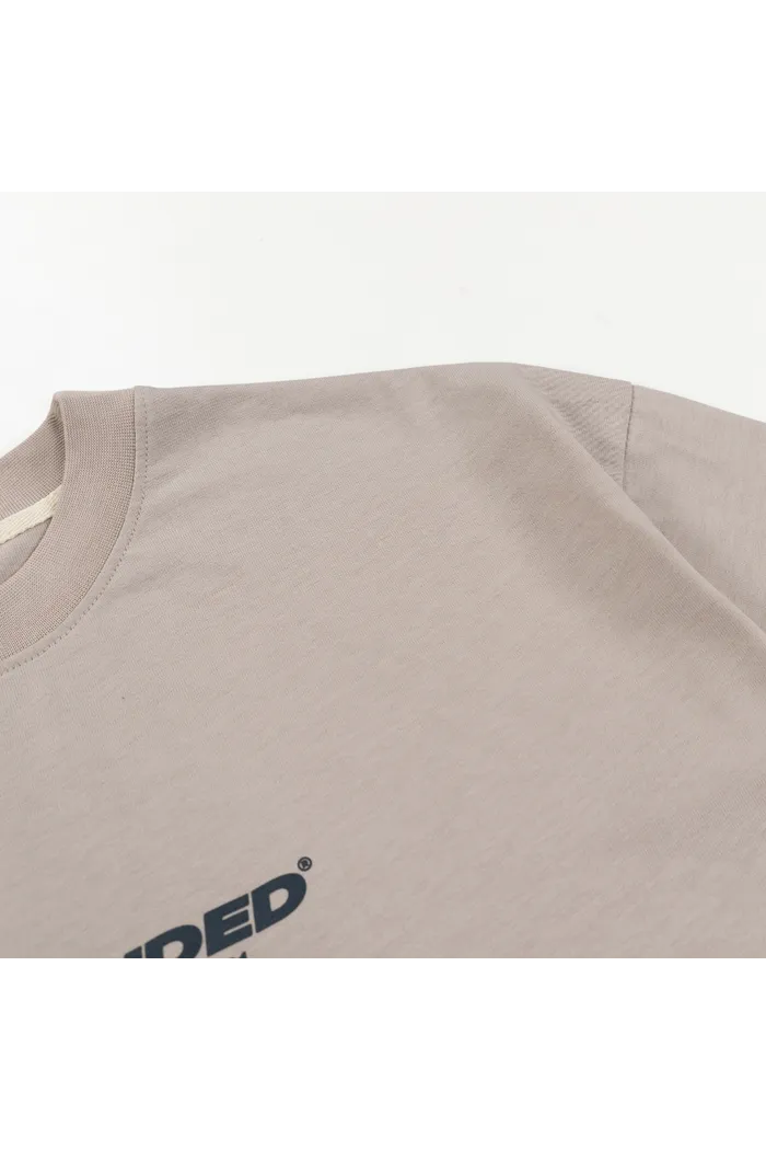 Футболка INVESTMENT RLXD HW TEE grey.beige
