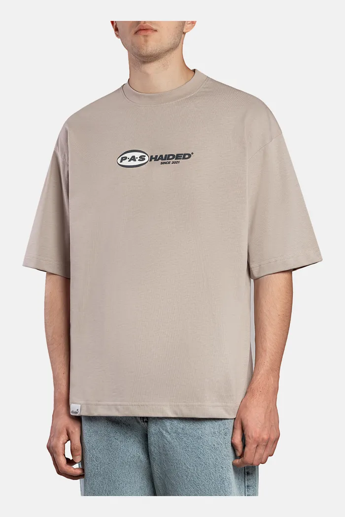 Футболка INVESTMENT RLXD HW TEE grey.beige