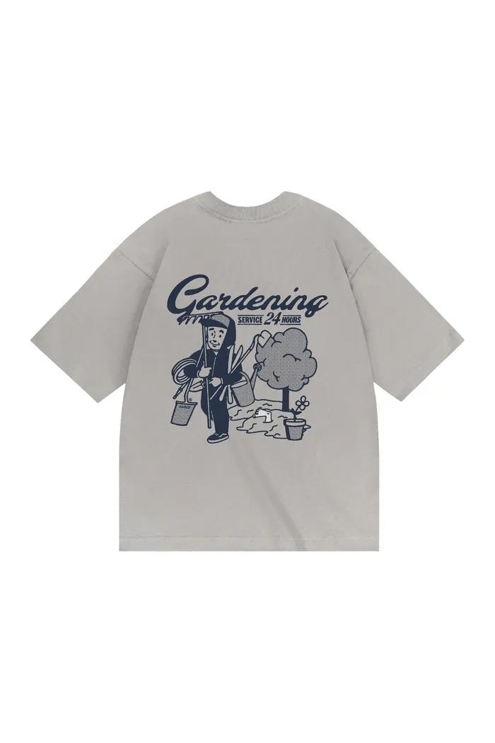 Футболка GARDENING RLXD HW TEE steel.grey 