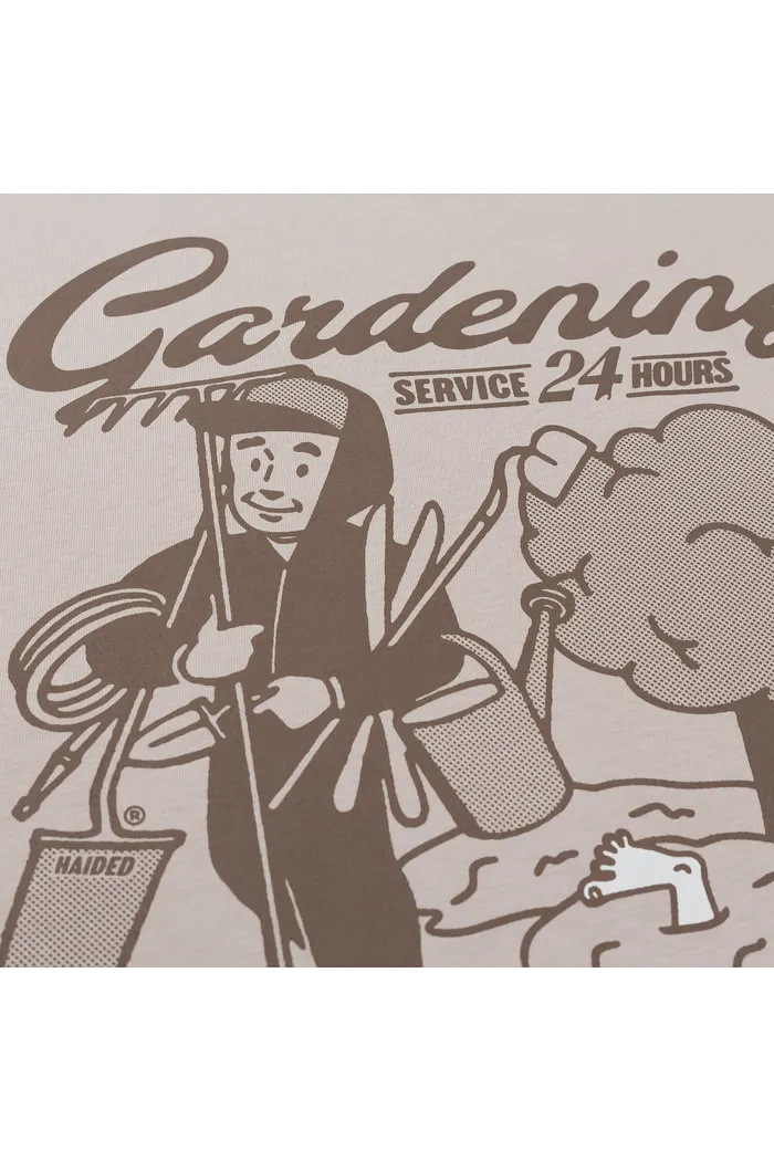 GARDENING RLXD HW TEE grey.beige футболка