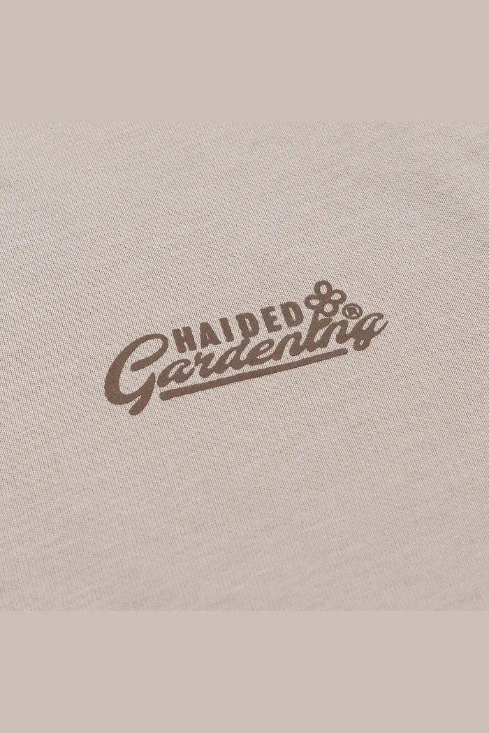 GARDENING RLXD HW TEE grey.beige футболка
