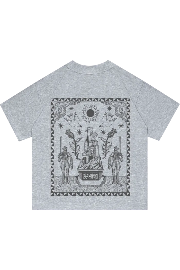 Футболка ISSAYA Eclipse GreyMelange/серый меланж