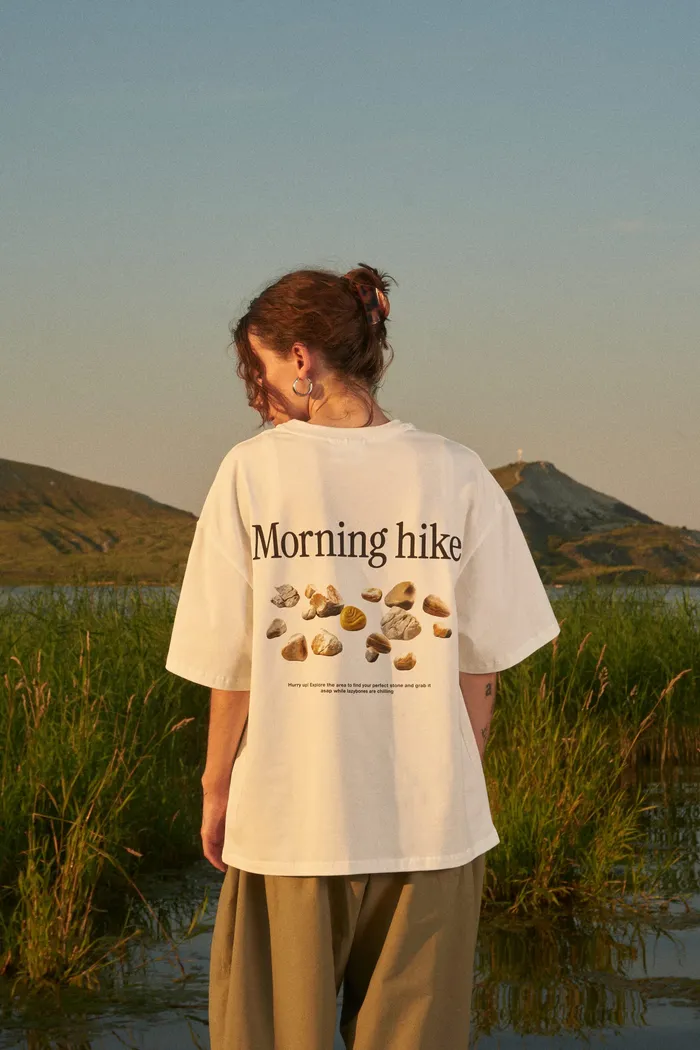 Футболка Stone Shapes T-shirt Milk