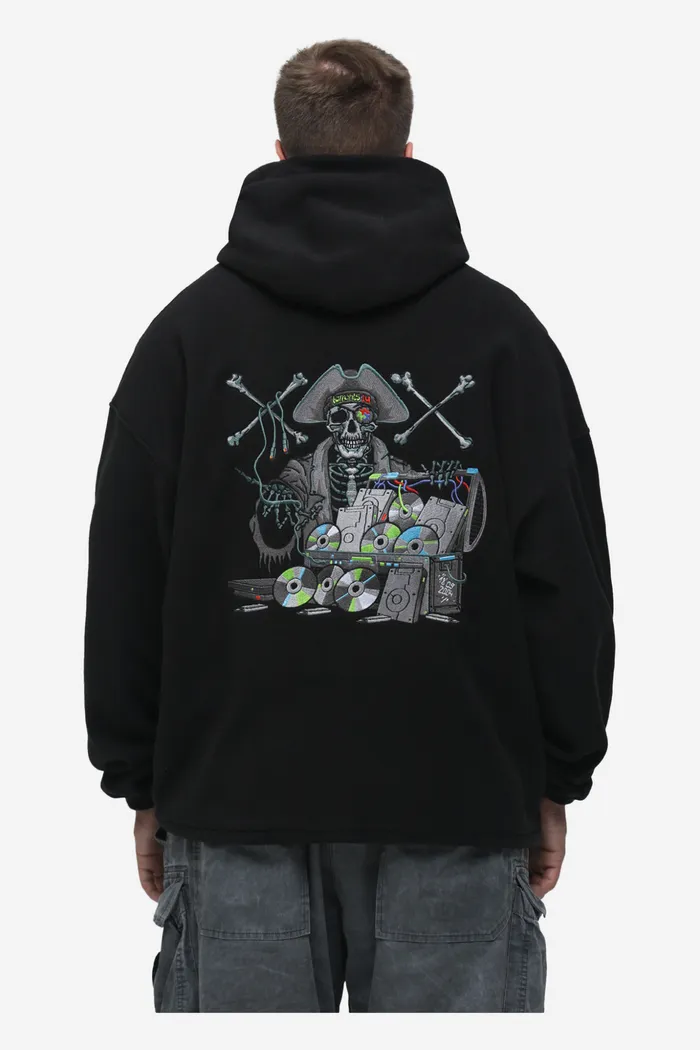 Худи RUFF x Rutracker.org Hoodie Black