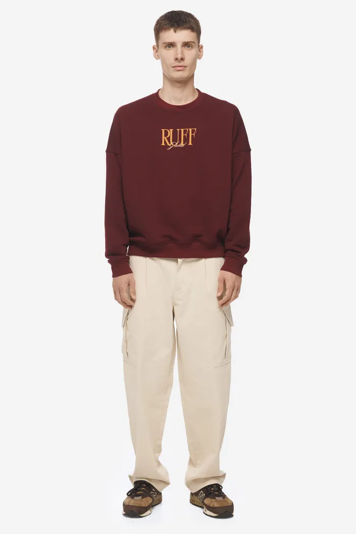 The Moneybag Sweatshirt Burgundy