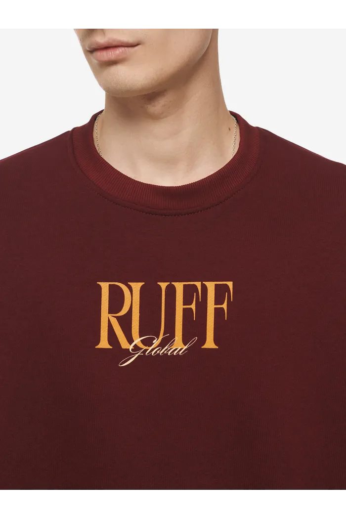 The Moneybag Sweatshirt Burgundy