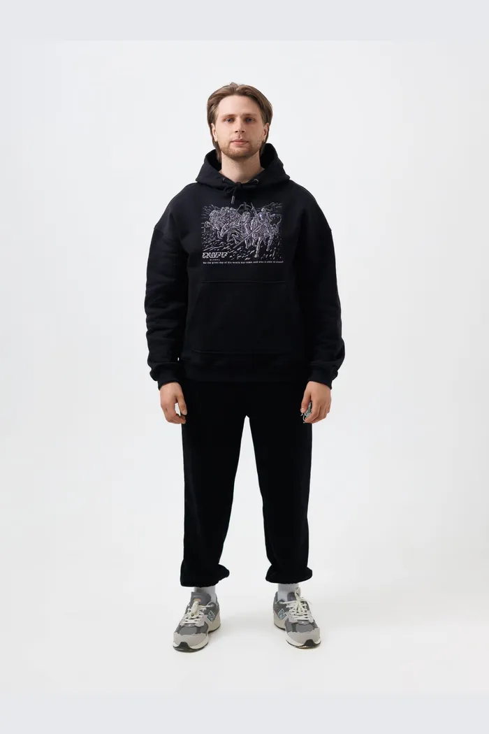 Худи 4 Horsemen of the Apocalypse Hoodie Black