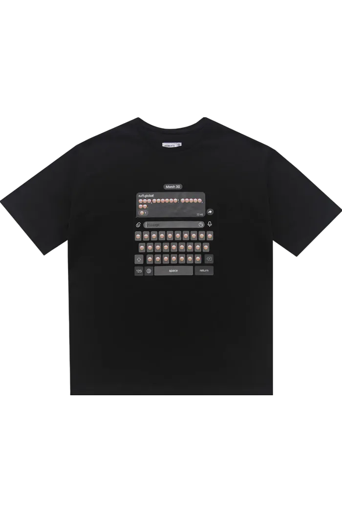 Футболка Clown Keyboard T-Shirt Black