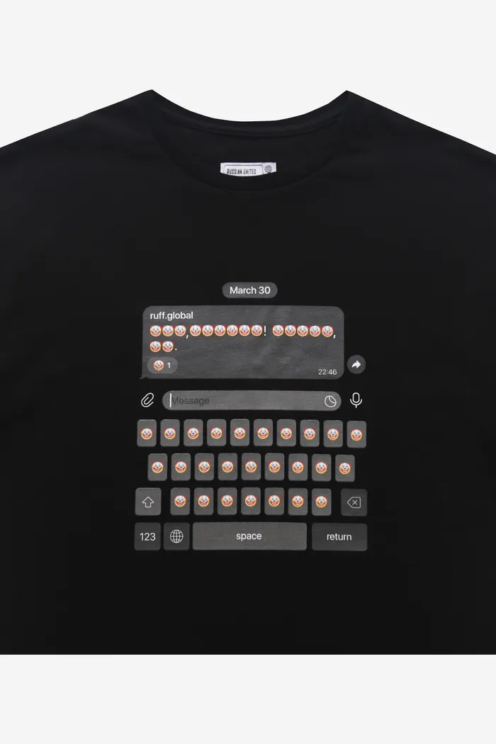Футболка Clown Keyboard T-Shirt Black