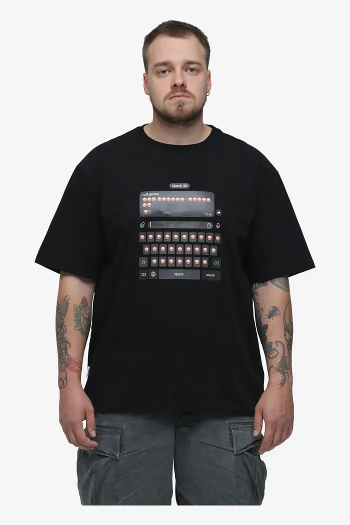 Футболка Clown Keyboard T-Shirt Black