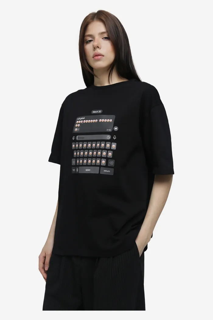 Футболка Clown Keyboard T-Shirt Black