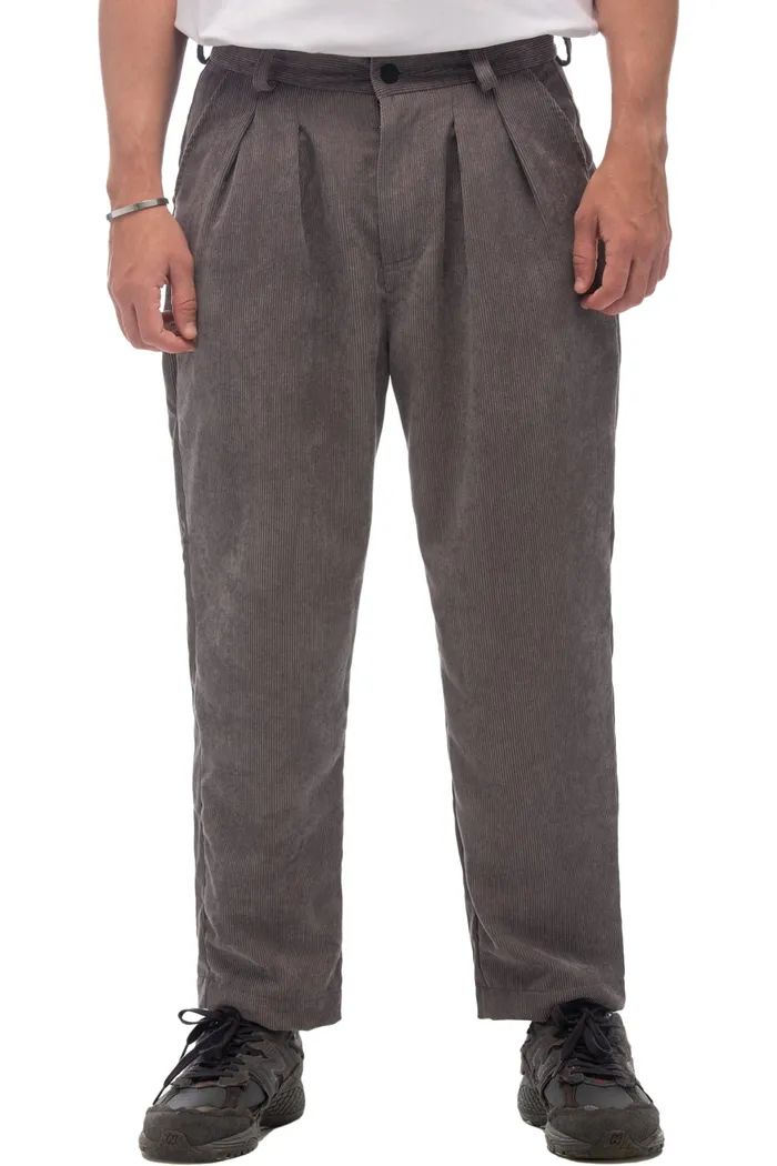 Чиносы ZRD Classic Velvet серые мужские