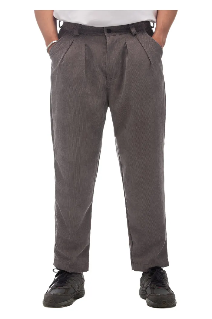 Чиносы ZRD Classic Velvet серые мужские