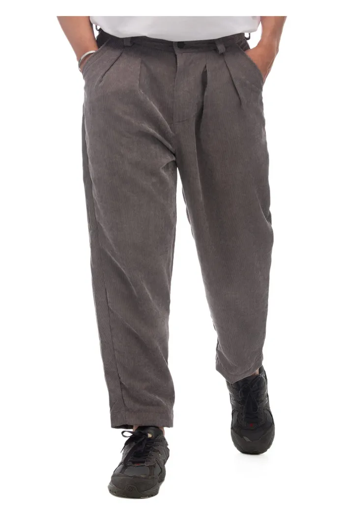 Чиносы ZRD Classic Velvet серые мужские