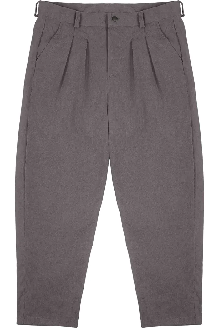 Чиносы ZRD Classic Velvet серые мужские