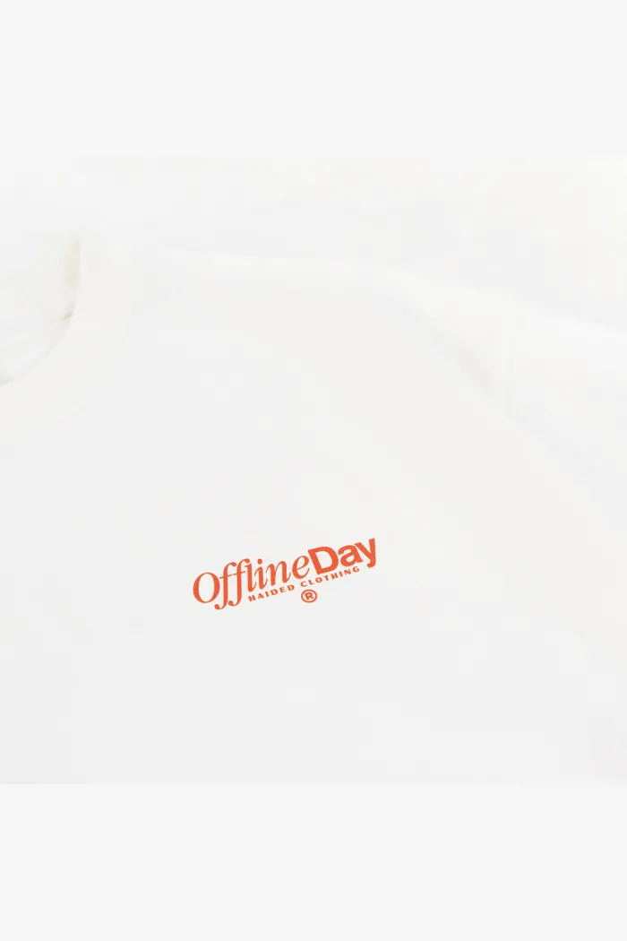 OFFLINE DAY RLXD HW TEE ecru футболка