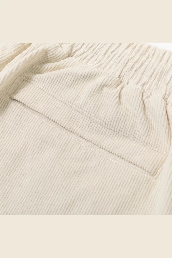 Брюки YMKASHIX velvet 6.1 белые