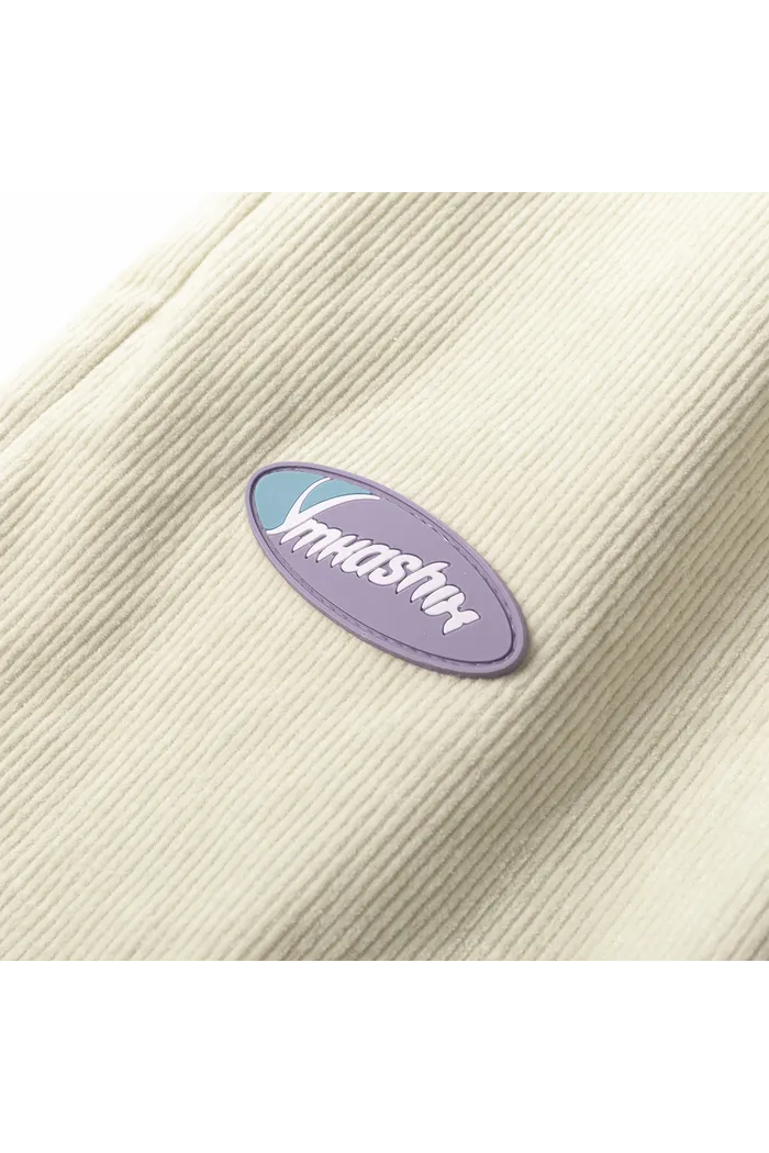 Брюки YMKASHIX velvet 3.1 белые