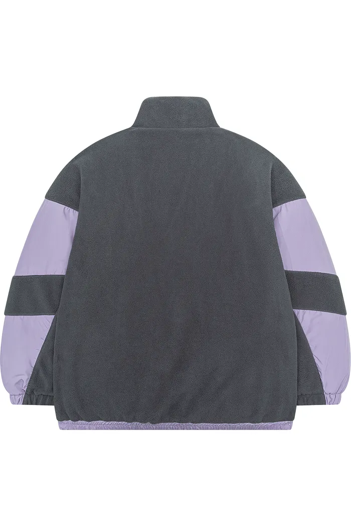 Куртка флисовая YMKASHIX Ranger серый/пурпурный
