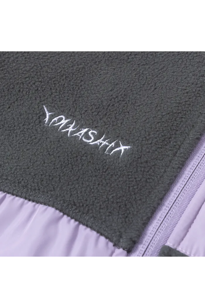 Куртка флисовая YMKASHIX Ranger серый/пурпурный