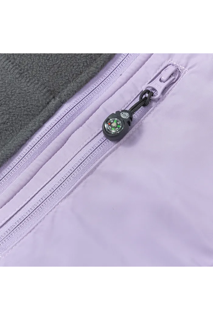 Куртка флисовая YMKASHIX Ranger серый/пурпурный