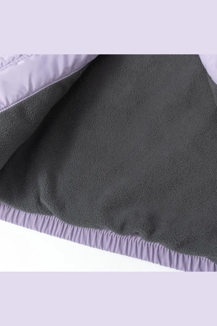 Куртка флисовая YMKASHIX Ranger серый/пурпурный