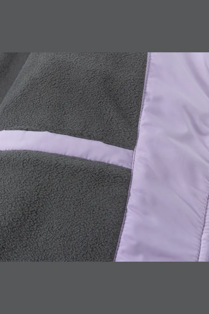 Куртка флисовая YMKASHIX Ranger серый/пурпурный