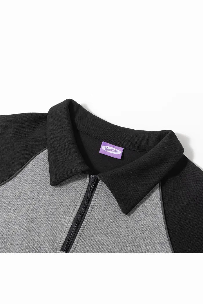 Свитшот YMKASHIX College star черный/серый