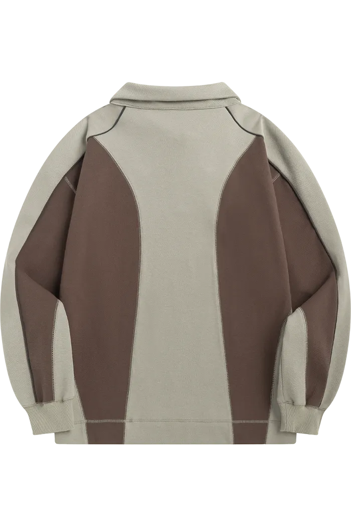 Свитшот YMKASHIX College star песочный/коричневый