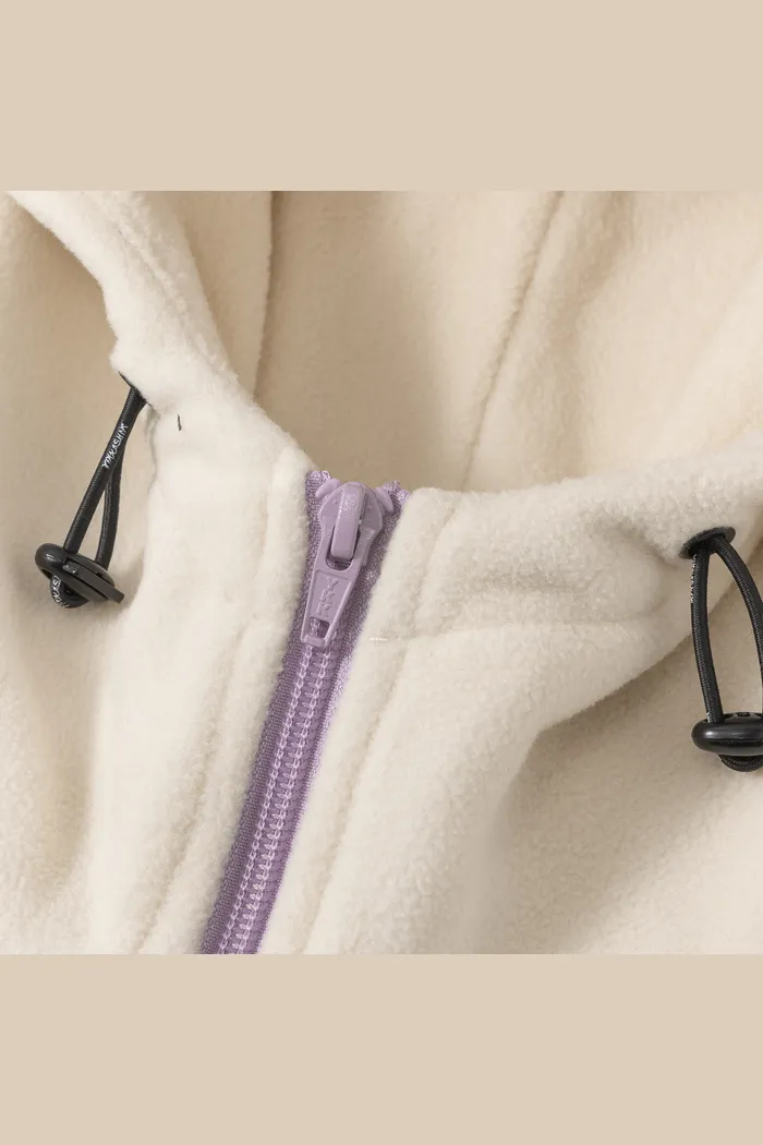 Худи YMKASHIX Little Lamb Zip белый/фиолетовый