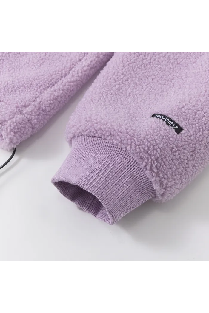 Худи YMKASHIX Little Lamb Zip белый/фиолетовый