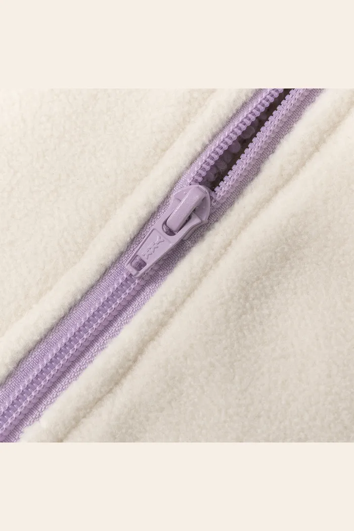 Худи YMKASHIX Little Lamb Zip белый/фиолетовый