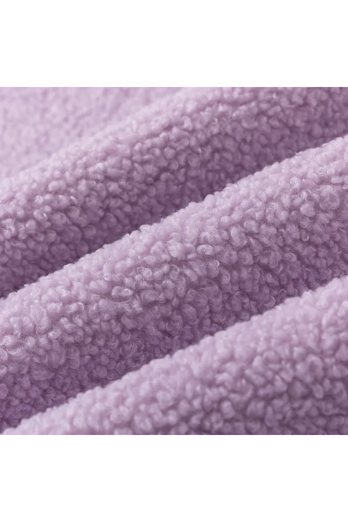 Худи YMKASHIX Little Lamb Zip белый/фиолетовый