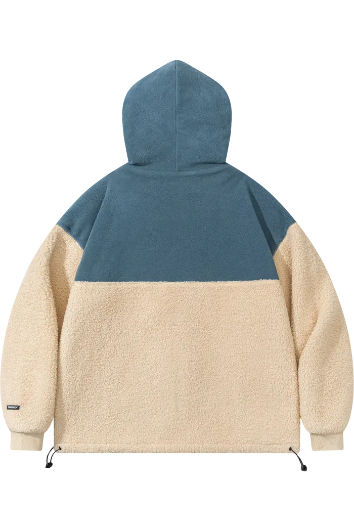 Худи YMKASHIX Little Lamb Zip бежевый/синий