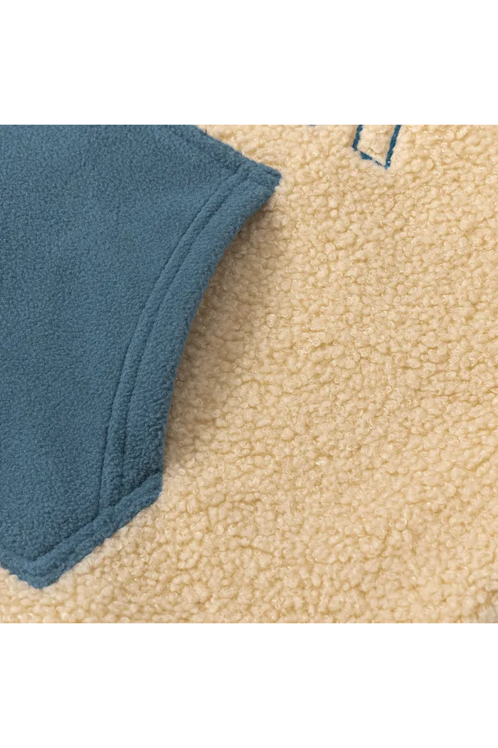 Худи YMKASHIX Little Lamb Zip бежевый/синий