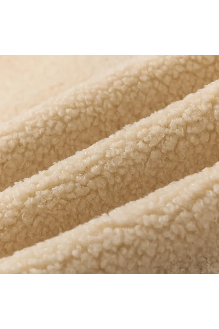 Худи YMKASHIX Little Lamb Zip бежевый/синий