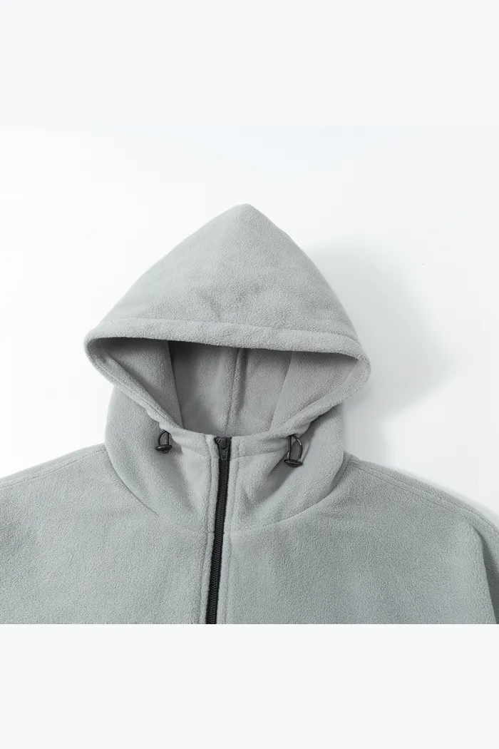 Худи YMKASHIX Little Lamb Zip черный/серый