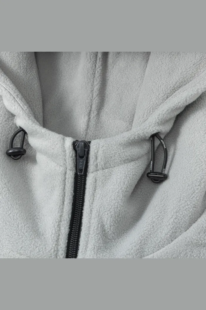 Худи YMKASHIX Little Lamb Zip черный/серый