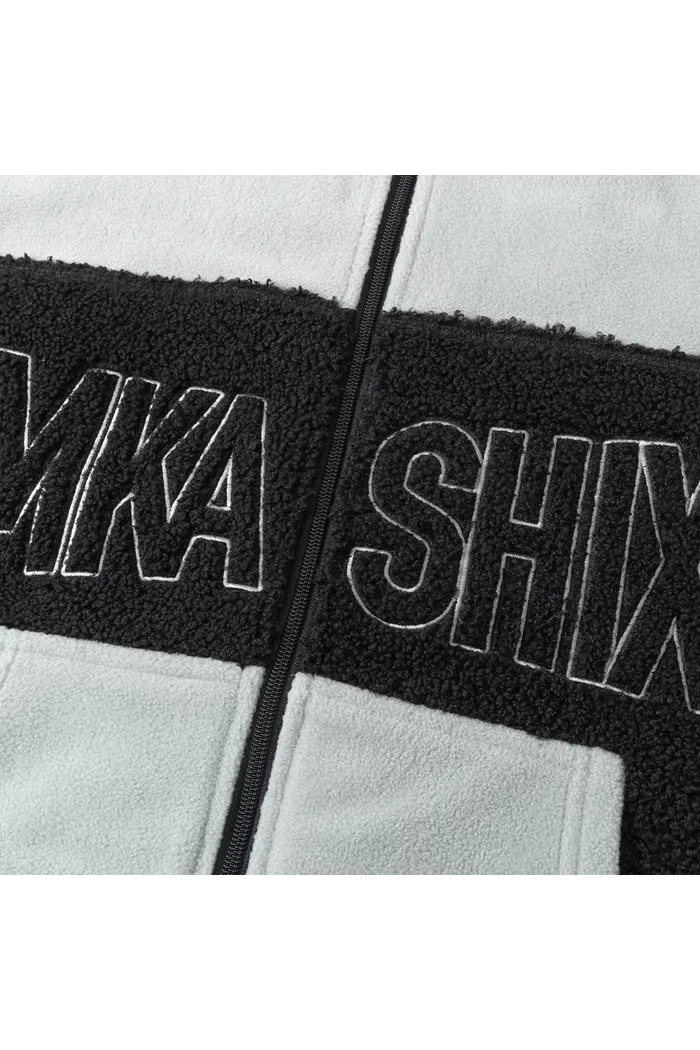 Худи YMKASHIX Little Lamb Zip черный/серый