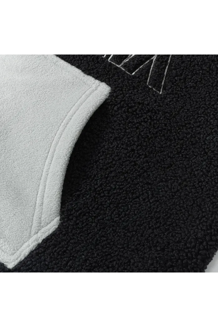 Худи YMKASHIX Little Lamb Zip черный/серый