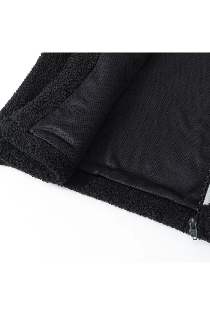 Худи YMKASHIX Little Lamb Zip черный/серый