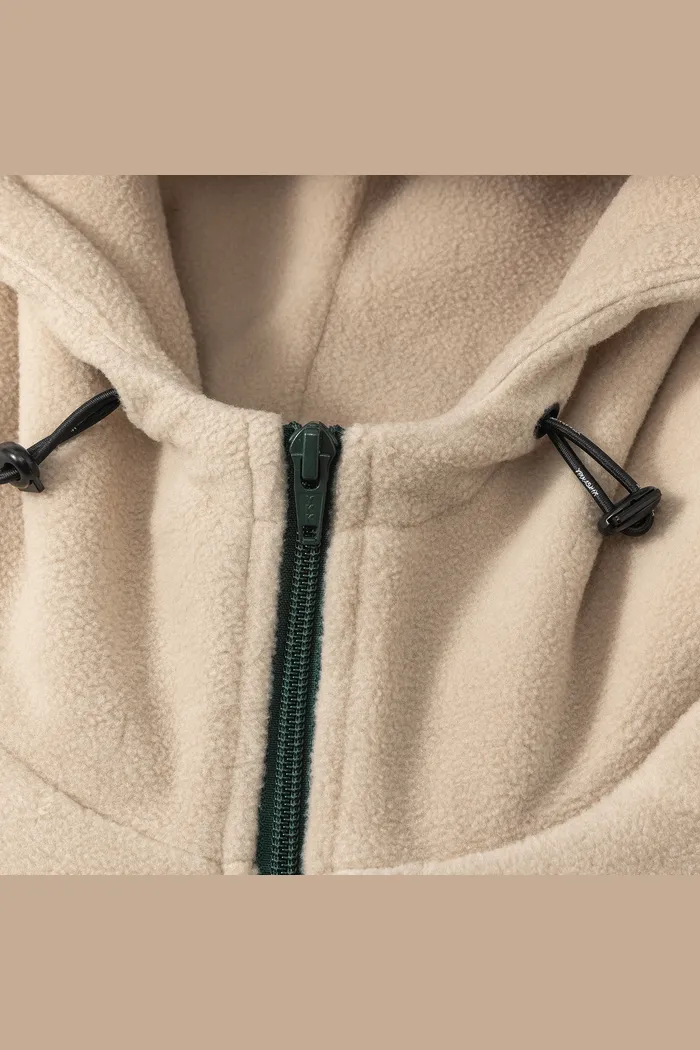 Худи YMKASHIX Little Lamb Zip песочный/зеленый