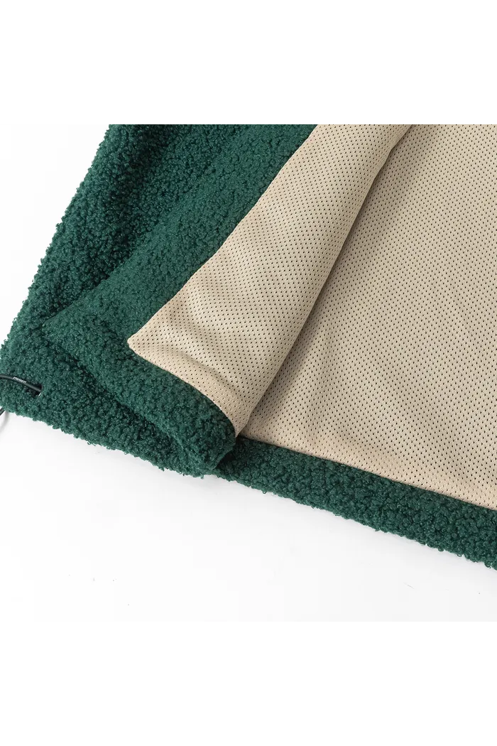 Худи YMKASHIX Little Lamb Zip песочный/зеленый