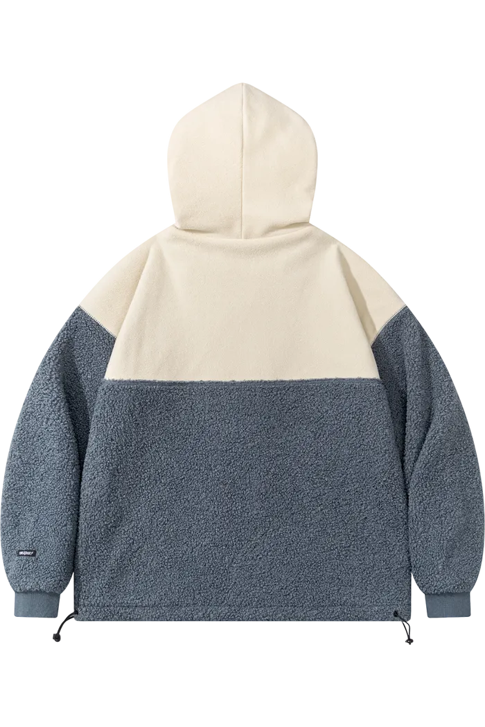 Худи YMKASHIX Little Lamb Zip серо-синий/белый