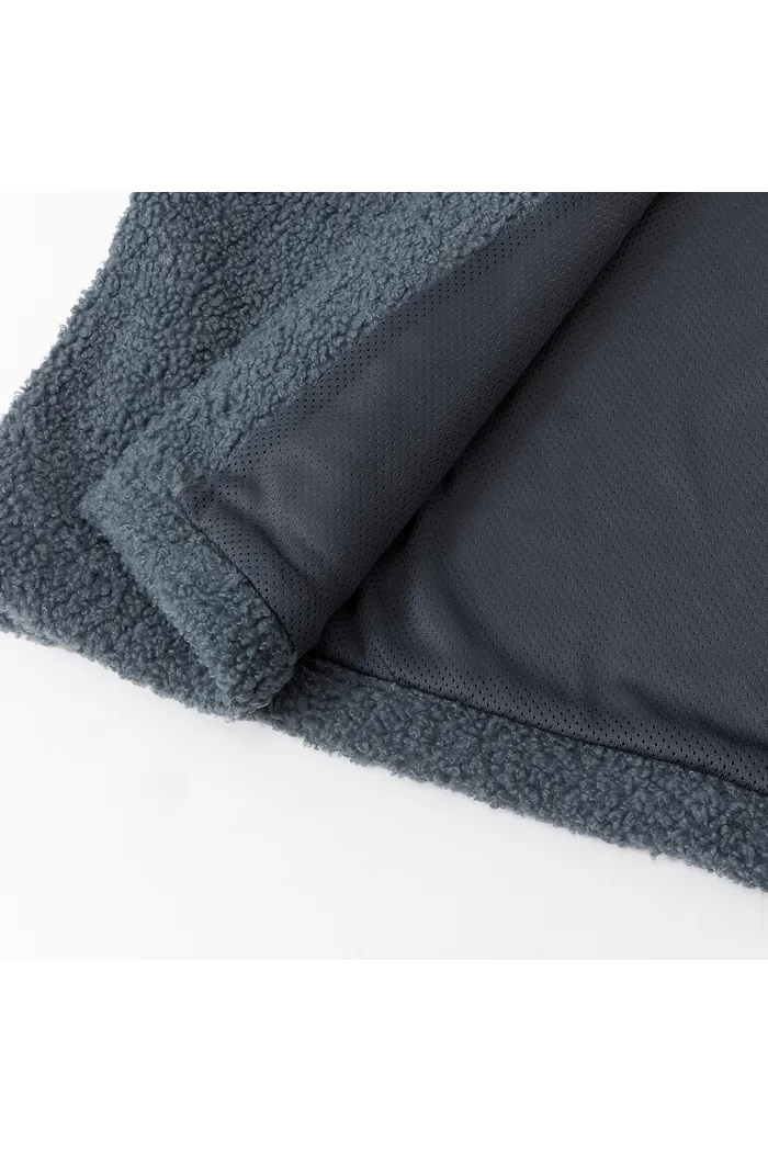 Худи YMKASHIX Little Lamb Zip серо-синий/белый