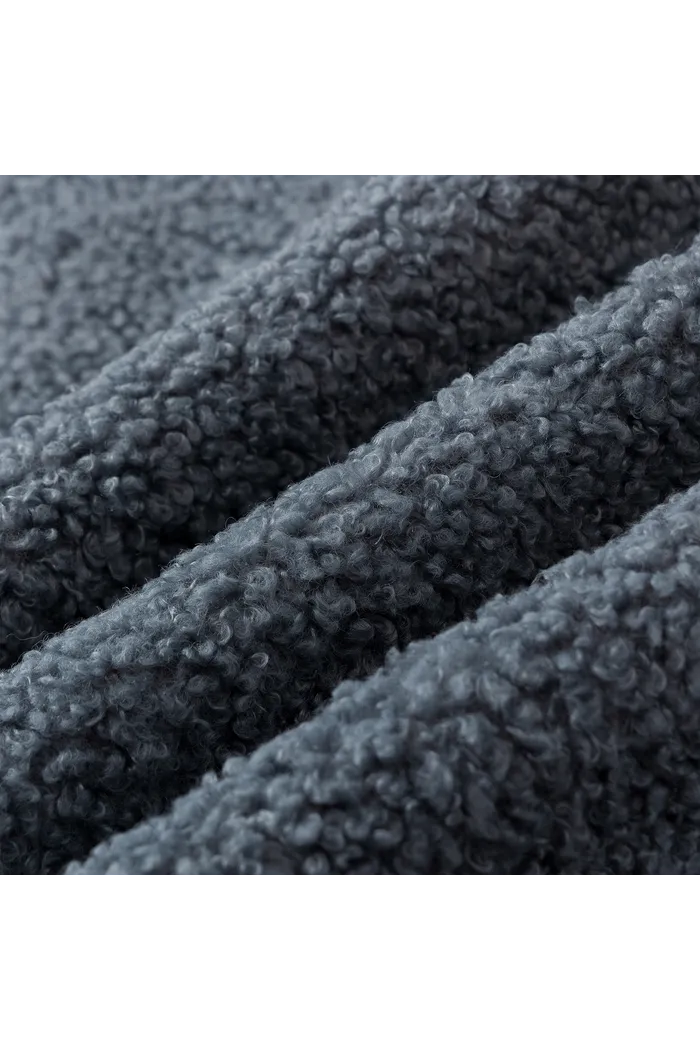 Худи YMKASHIX Little Lamb Zip серо-синий/белый