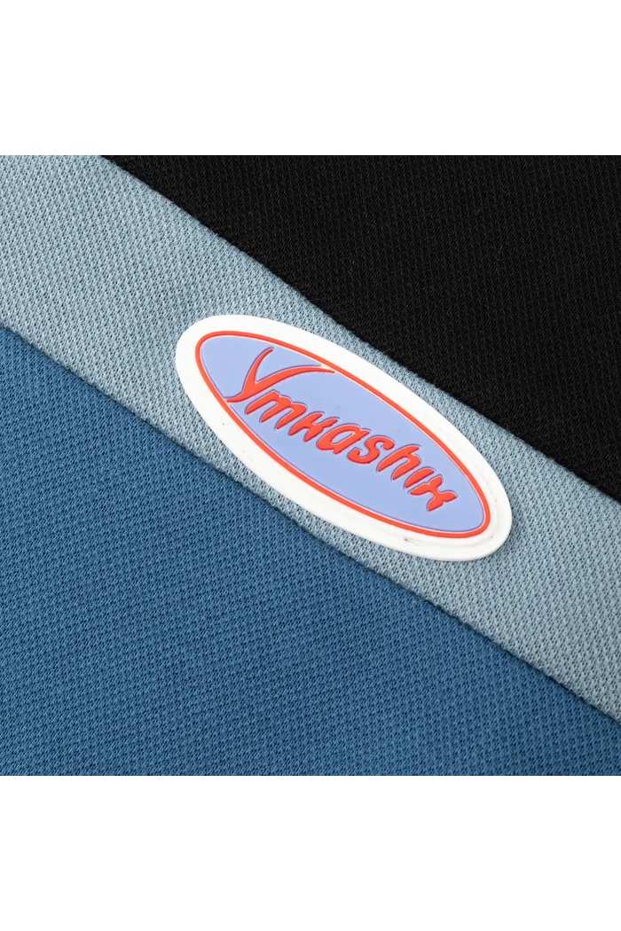 Рубашка поло YMKASHIX пыльно-синий