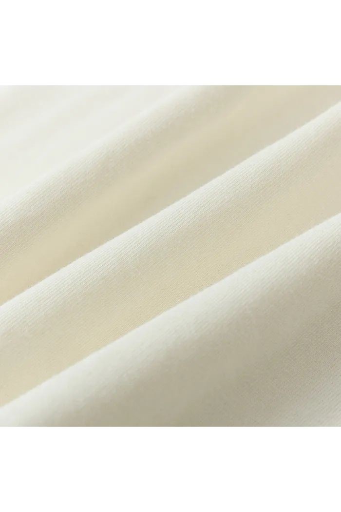 Футболка YMKASHIX HELLCOME logo бежевая